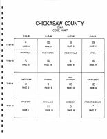 Index Map, Chickasaw County 1996